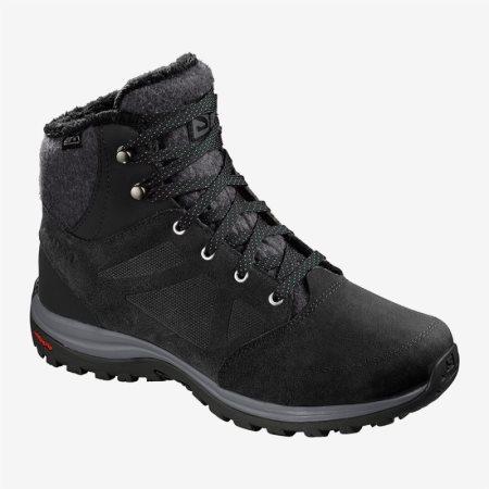 Salomon ELLIPSE FREEZE CS WP Womens Hiking Boots Black | Salomon South Africa